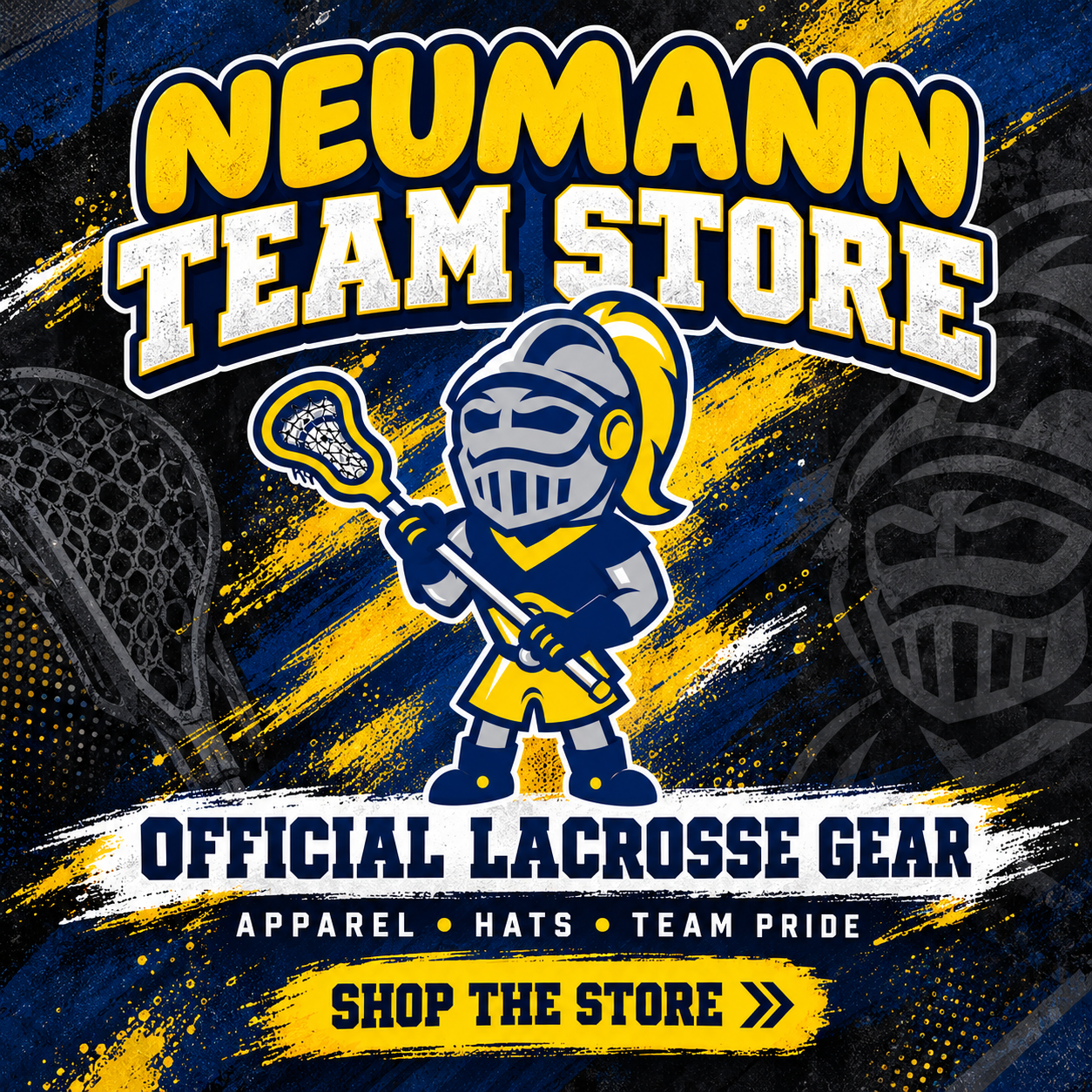 Neumann University team store banner